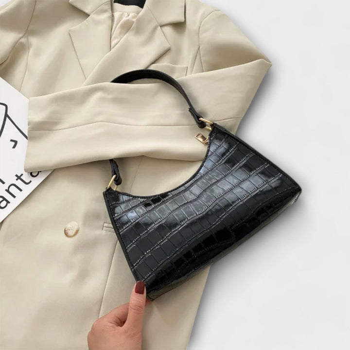 Olivia - Shiny Leather Bag